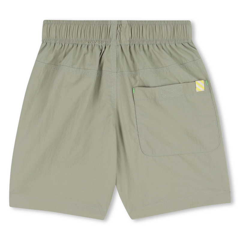 BERMUDASHORTS AUS ZERKNITTERTEM MATERIAL BILLIEBLUSH 
                        BOY