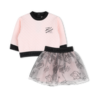 Sweat- und Rockset KARL LAGERFELD KIDS 
                    M&Auml;DCHEN