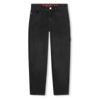 Weite, unifarbene Jeans HUGO 
                    BOY