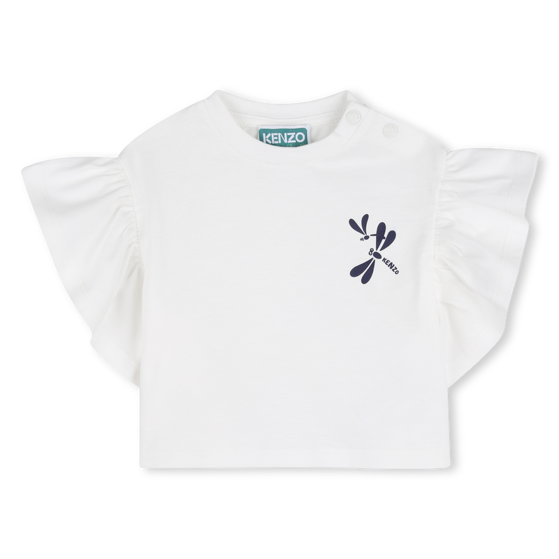 SET AUS T-SHIRT UND LEGGINGS KENZO KIDS 
                        GIRL