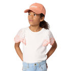 T-shirt mit ballon&auml;rmeln CHLOE 
                    GIRL
