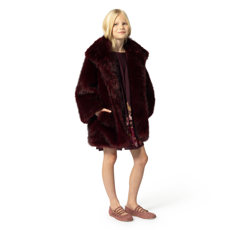 Flauschiger Fleece-Mantel CHLOE 
                        GIRL