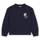 Baumwoll-Sweatshirt BILLIEBLUSH 
                    GIRL