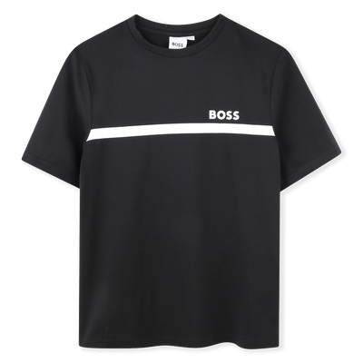 KURZ&Auml;RMELIGES T-SHIRT BOSS BOY