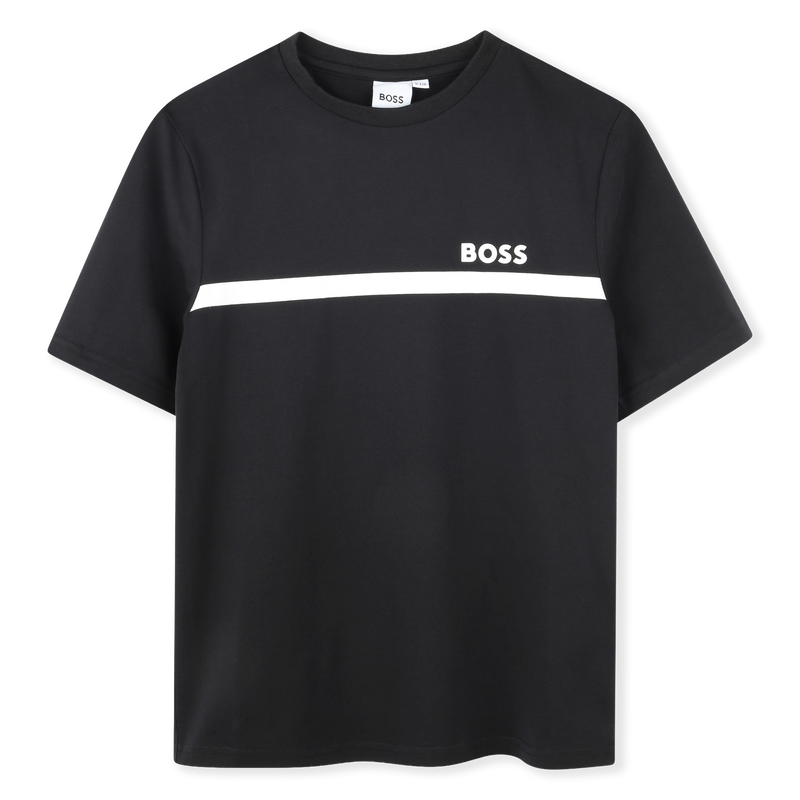 KURZ&Auml;RMELIGES T-SHIRT BOSS 
                        BOY
