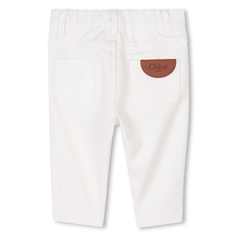 Hose aus Baumwoll-Serge CHLOE 
                        GIRL