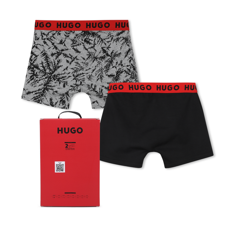 SET MIT 2 BOXERSHORTS HUGO 
                        BOY