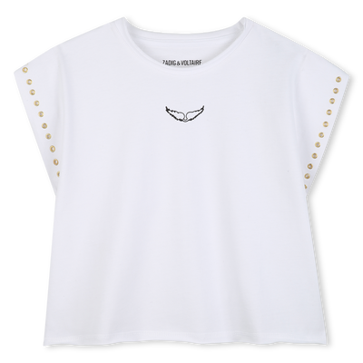 KURZ&Auml;RMELIGES T-SHIRT ZADIG & VOLTAIRE GIRL