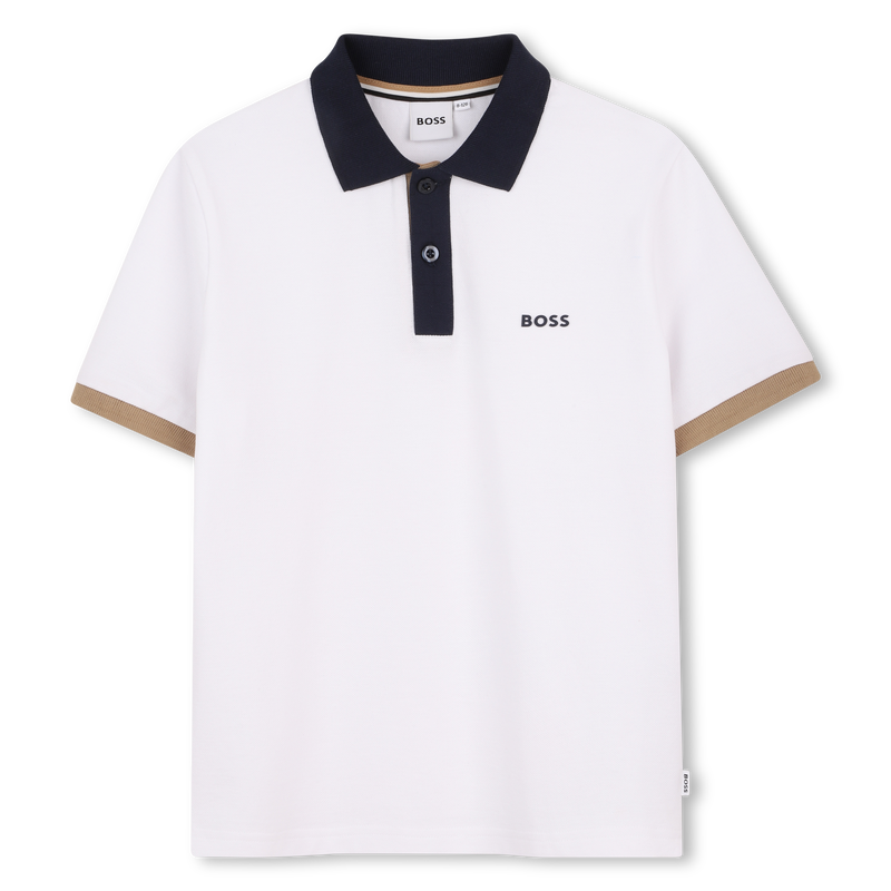 KURZ&Auml;RMELIGES POLOSHIRT BOSS 
                        BOY