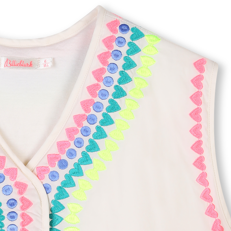 Ärmellose Weste aus Baumwolle BILLIEBLUSH 
                        GIRL