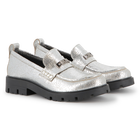 Loafer aus Metallic-Rindsleder DKNY 
                    GIRL