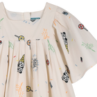 Poplin kleid KENZO KIDS 
                    GIRL