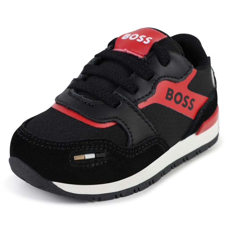 Sneakers mit Materialmix BOSS 
                        BOY
