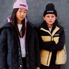 Langer Parka mit Kapuze HUGO 
                    GIRL