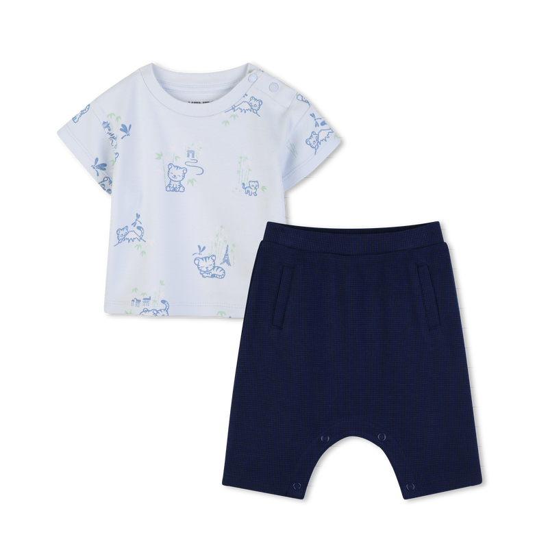 SET AUS T-SHIRT UND HOSE KENZO KIDS 
                        BOY