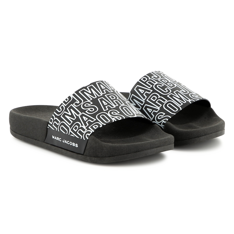 Pantoletten mit Muster MARC JACOBS 
                        BOY