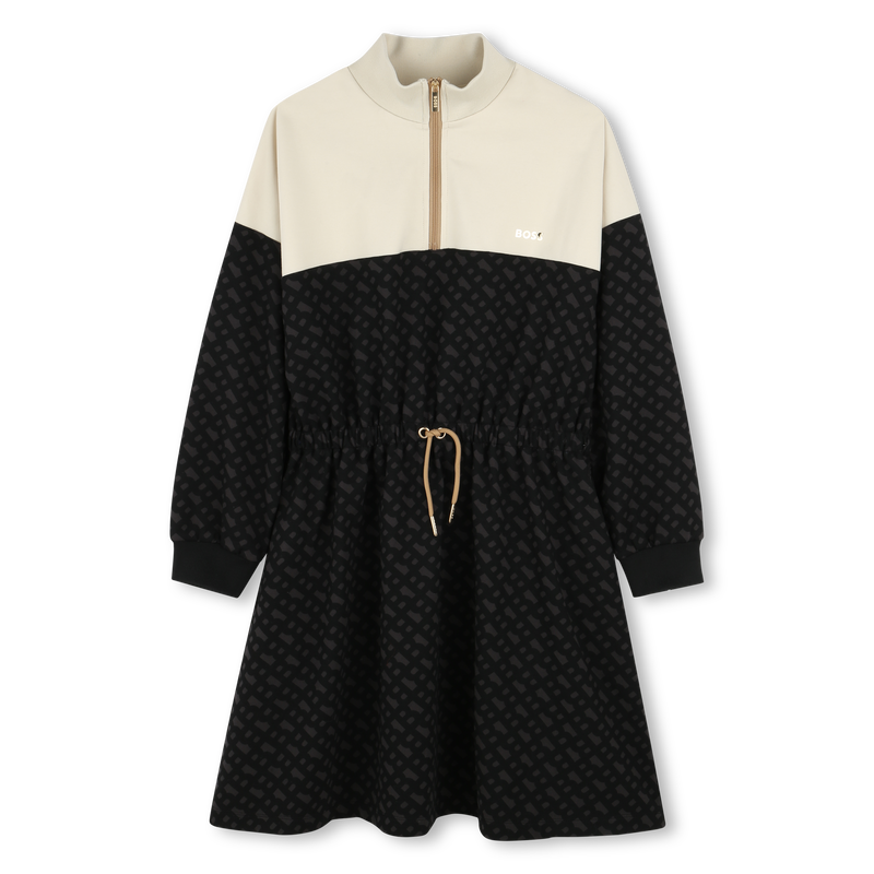 Lang&auml;rmeliges Kleid BOSS 
                        GIRL