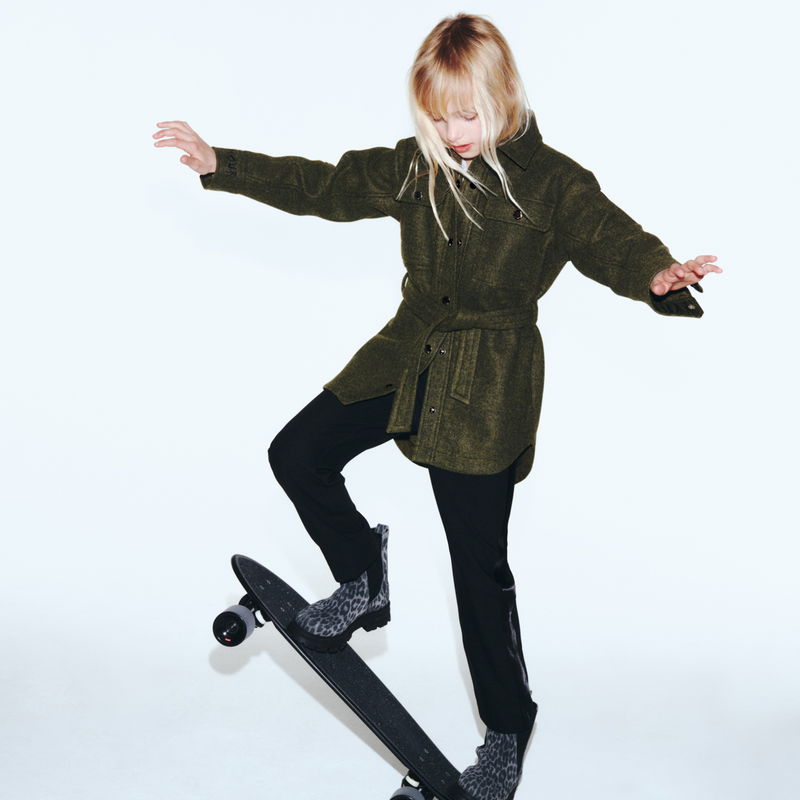 Lederstiefelundten mit Muster ZADIG & VOLTAIRE 
                        GIRL