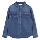 Lang&auml;rmeliges Jeanshemd MICHAEL KORS 
                    GIRL