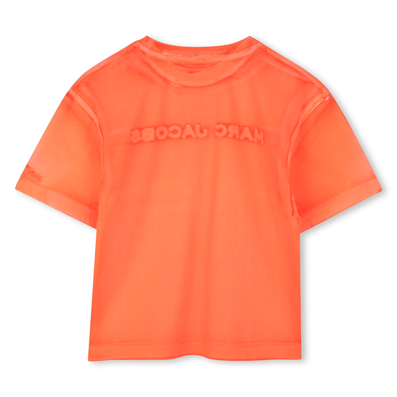 Baumwoll-T-Shirt mit Stickerei MARC JACOBS 
                        UNISEX