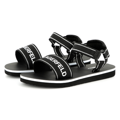 Leichte Klettsandalen KARL LAGERFELD KIDS GIRL