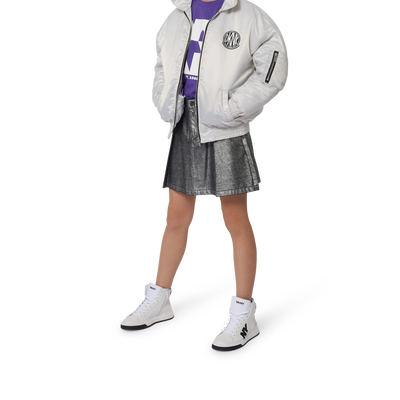 Zipper-Jacke mit Satin-Effekt DKNY GIRL