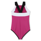 Dreifarbiger Badeanzug DKNY 
                    GIRL