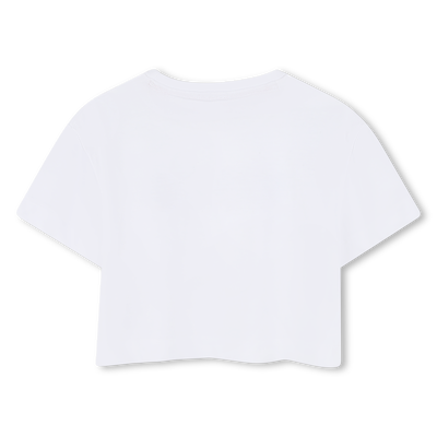 T-Shirt mit Patch und Logo HUGO GIRL