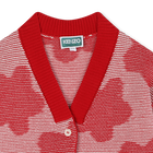 Cardigan mit Blumenmuster KENZO KIDS 
                    GIRL
