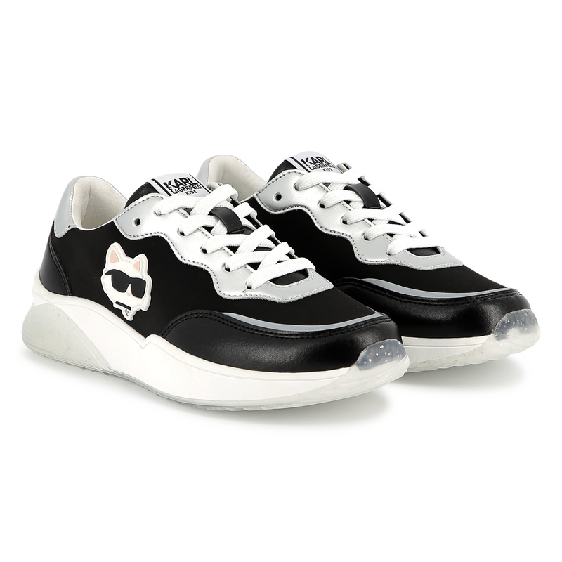 Schn&uuml;rsneakers KARL LAGERFELD KIDS 
                        GIRL