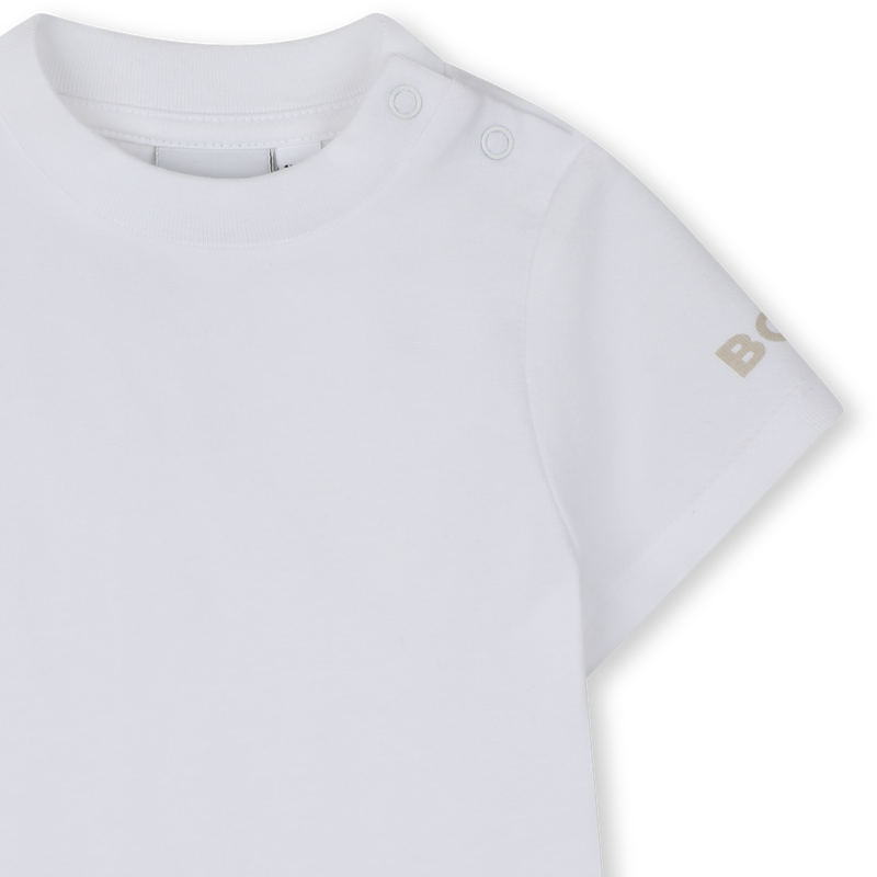 OVERALL + T-SHIRT-SET BOSS 
                        BOY