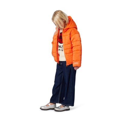 Flauschiges Fleece-Sweatshirt KENZO KIDS GIRL