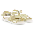 Sandalen aus rindsleder KARL LAGERFELD KIDS 
                    GIRL