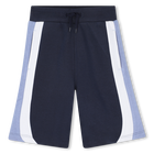 Fleece-shorts, MARINE, hi-res