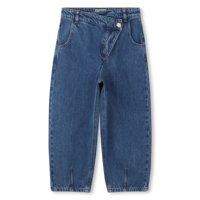 Asymmetrische Denim-Hose KENZO KIDS GIRL