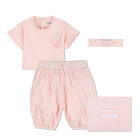 Set aus t-shirt, pyjama und stirnband KENZO KIDS 
                    GIRL