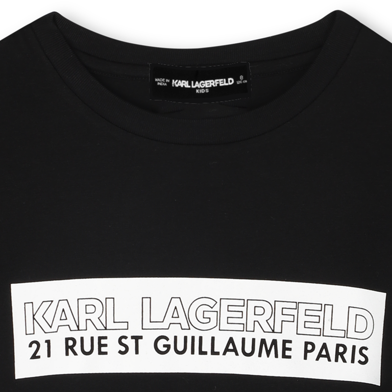 Kurzärmeliges T-Shirt KARL LAGERFELD KIDS 
                        BOY