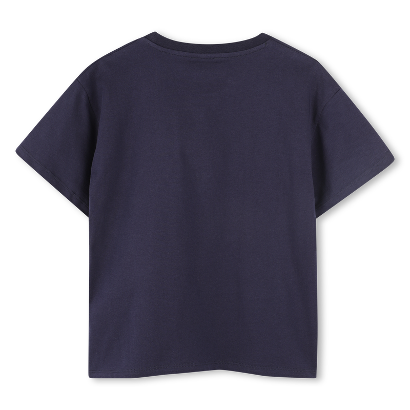 Kurz&auml;rmliges Baumwoll-Shirt KENZO KIDS 
                        BOY