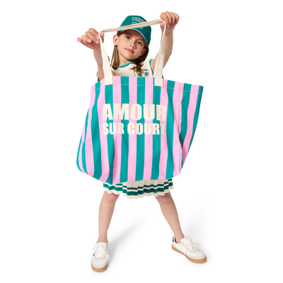 TRAGETASCHE AUS BAUMWOLLE KIDS AROUND GIRL