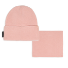 M&uuml;tze und Schal-Set KARL LAGERFELD KIDS 
                    M&Auml;DCHEN