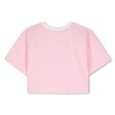 T-Shirt mit kurzen &Auml;rmeln KENZO KIDS GIRL