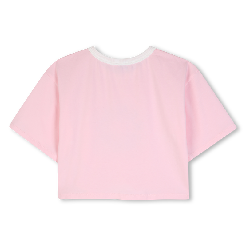 T-Shirt mit kurzen &Auml;rmeln KENZO KIDS 
                        GIRL