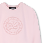 Bedrucktes maxi-sweatshirt KARL LAGERFELD KIDS 
                    GIRL
