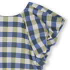Baumwoll-Kleid mit Karomuster KENZO KIDS 
                    GIRL