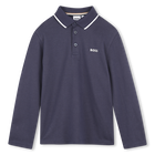 Langarm-Polo, MARINE, hi-res
