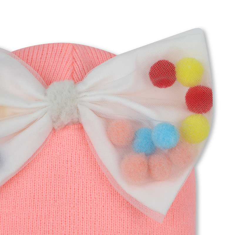 Schleife und Pompon-Hut BILLIEBLUSH 
                        GIRL