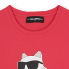 Kurz&auml;rmeliges T-Shirt KARL LAGERFELD KIDS 
                    GIRL