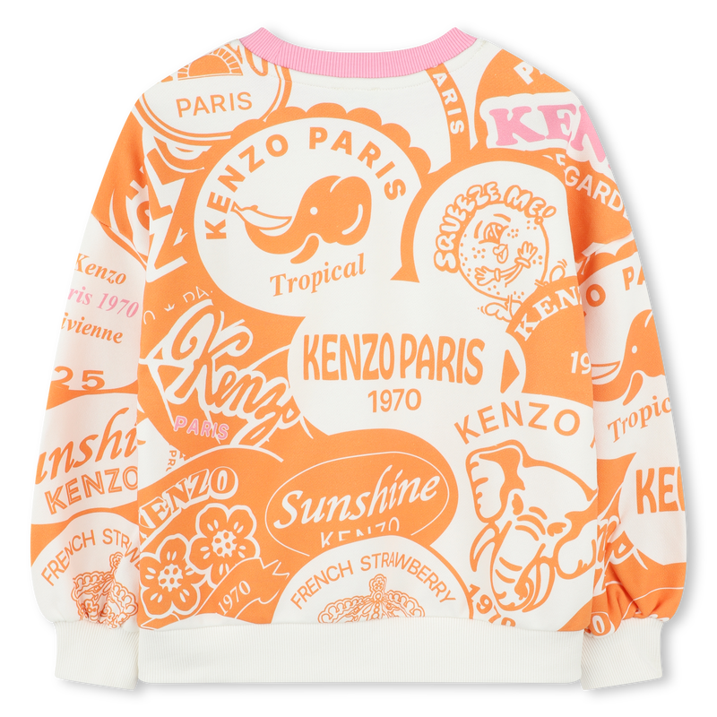 Sweatshirt aus Molton KENZO KIDS 
                        GIRL