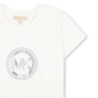 T-Shirt mit kurzen &Auml;rmeln MICHAEL KORS 
                    M&Auml;DCHEN