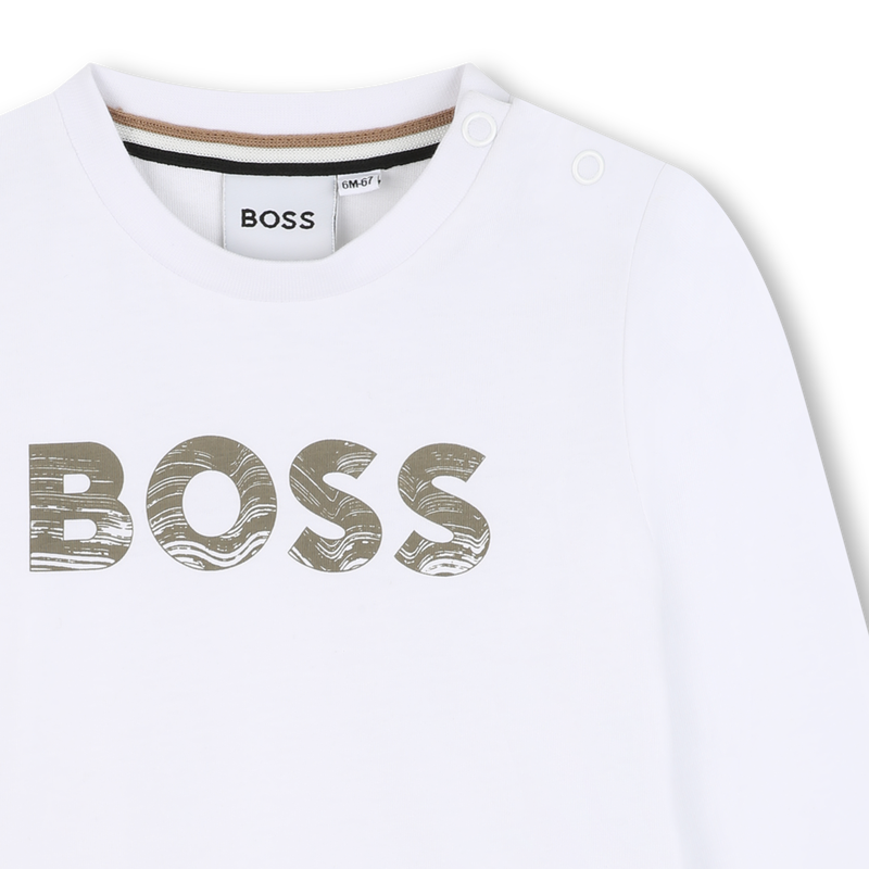 Langarm-T-Shirt BOSS 
                        BOY